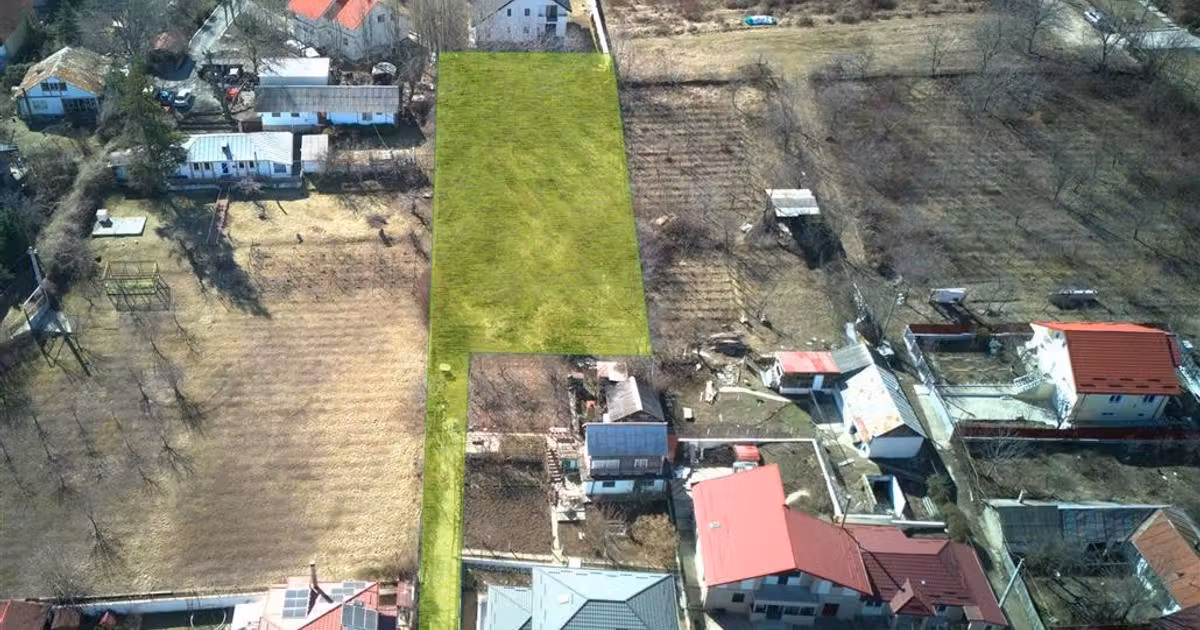 Teren Construcții intravilan de vânzare de 1720 mp, în zona Aleea Tudor Neculai, Iași