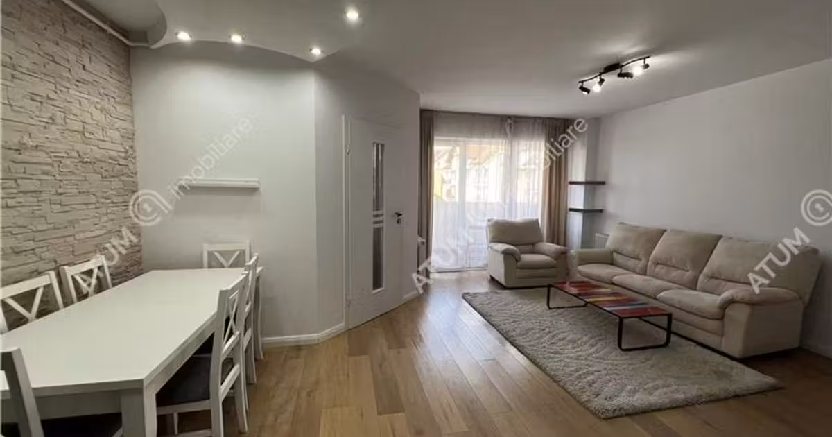 Apartament de vânzare cu 3 camere, mobilat în zona Turnișor, Sibiu