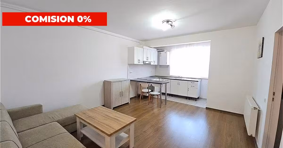 Apartament de vânzare cu 2 camere, mobilat în Florești