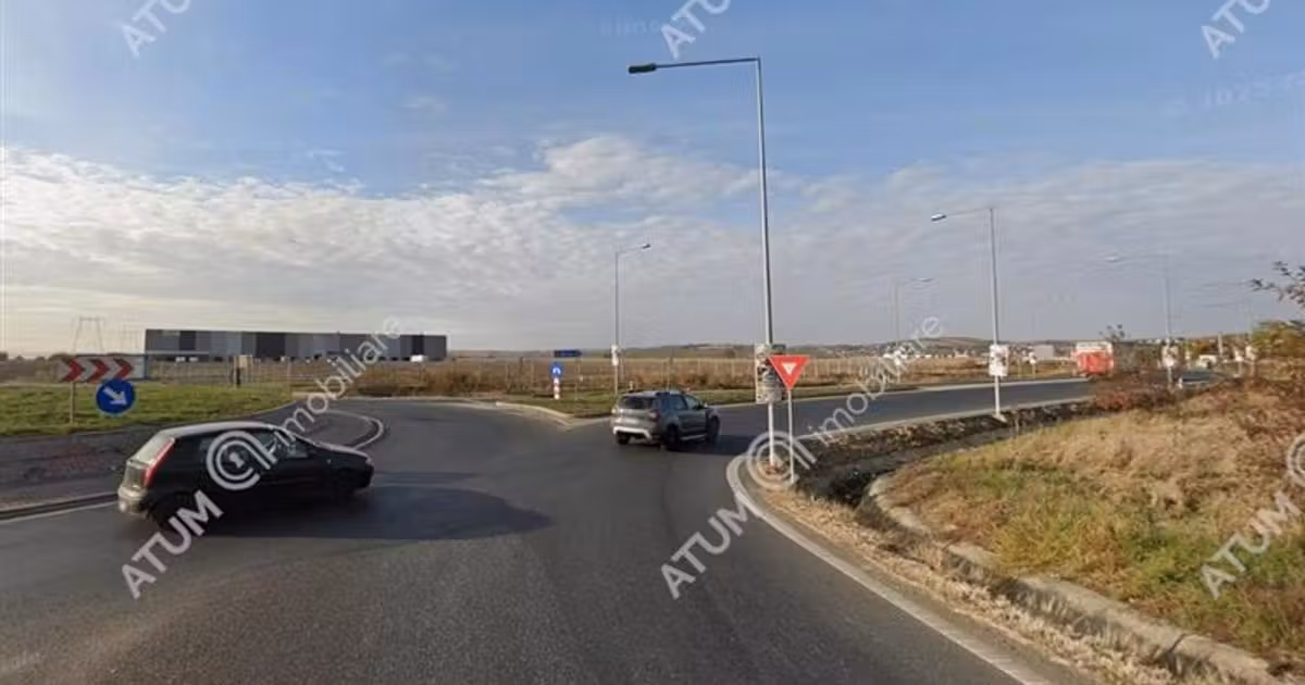 Teren Construcții intravilan de vânzare de 19100 mp, în zona Industrial Est, Sibiu