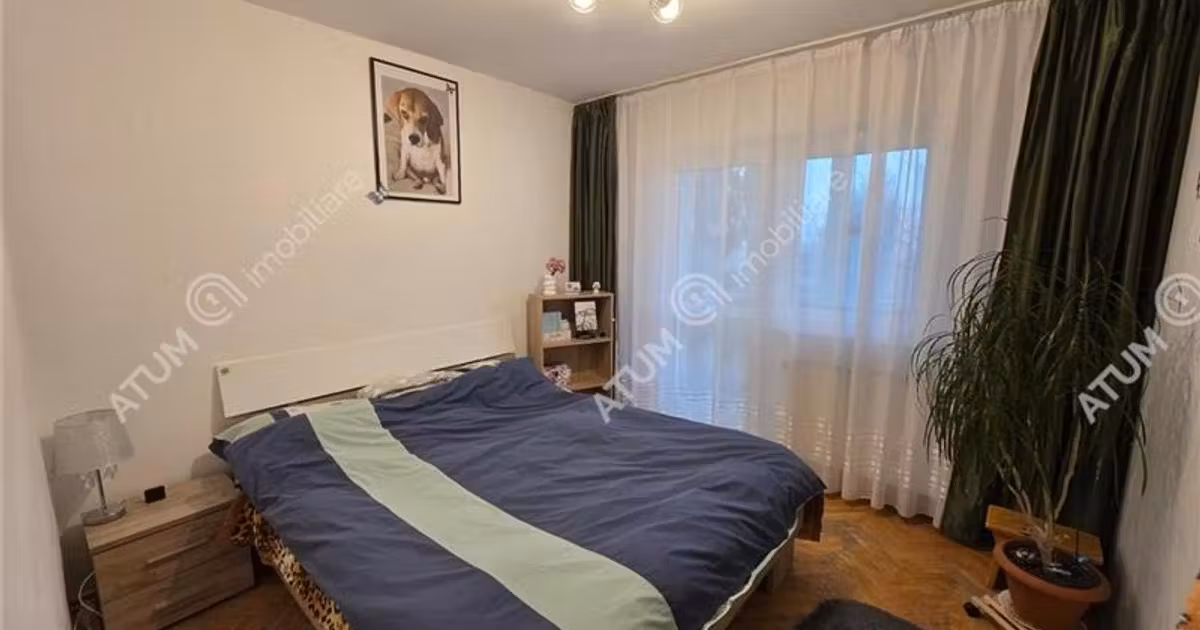 Apartament de vânzare cu 3 camere, mobilat în zona Valea Aurie, Sibiu