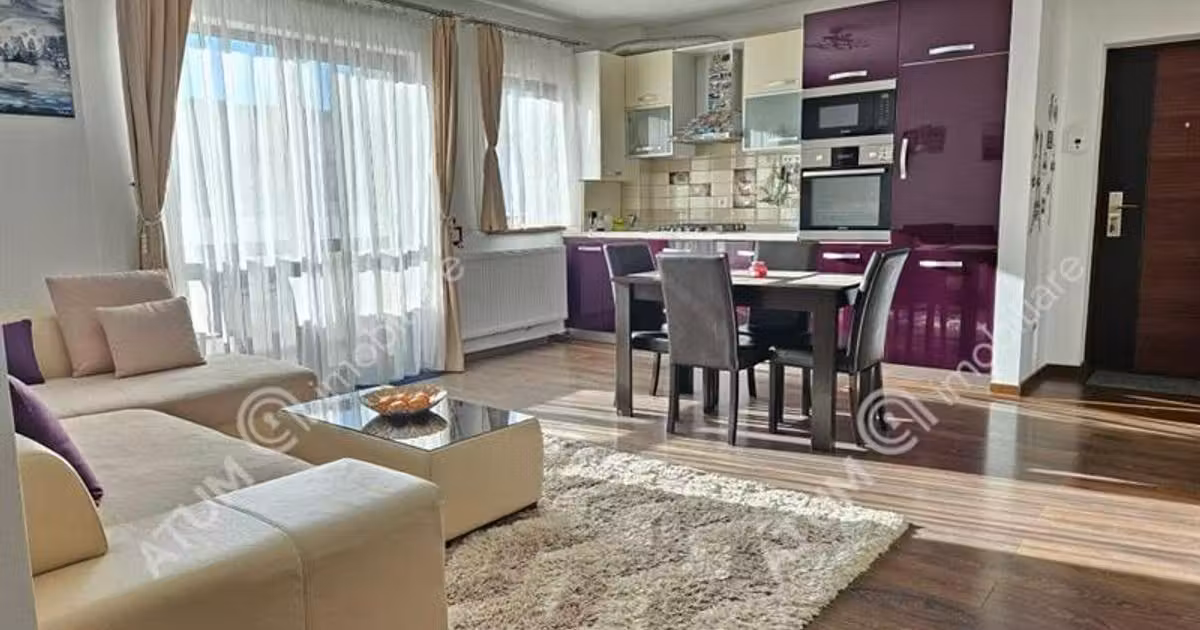Apartament de vânzare cu 3 camere, mobilat în zona Exterior Sud, Sibiu