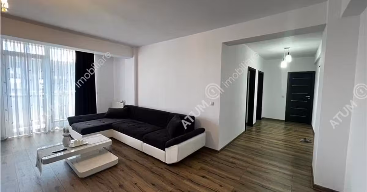 Apartament de vânzare cu 3 camere, mobilat în zona Exterior Sud, Sibiu