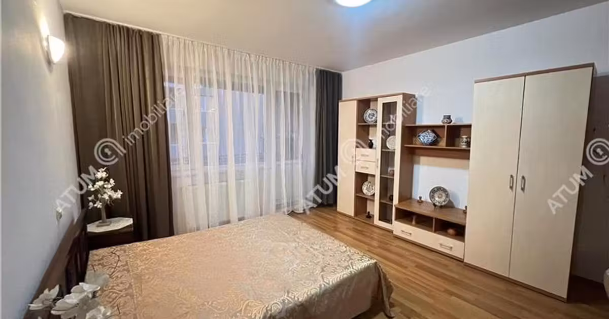 Apartament de vânzare cu 2 camere, mobilat în zona Calea Dumbrăvii, Sibiu