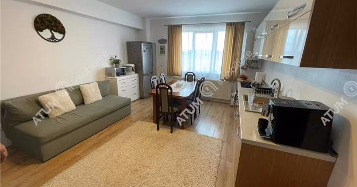 Apartament de vânzare cu 3 camere, mobilat în zona Turnișor, Sibiu
