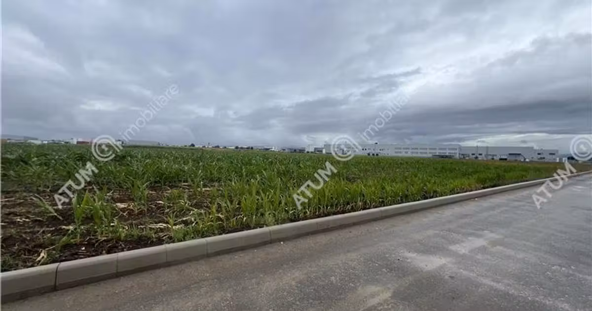 Teren agricol intravilan de vânzare de 36122 mp, în zona Industrial Vest, Sibiu