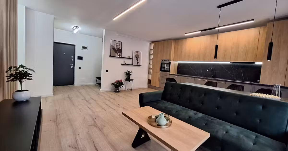 Apartament de vânzare cu 2 camere, mobilat în Florești
