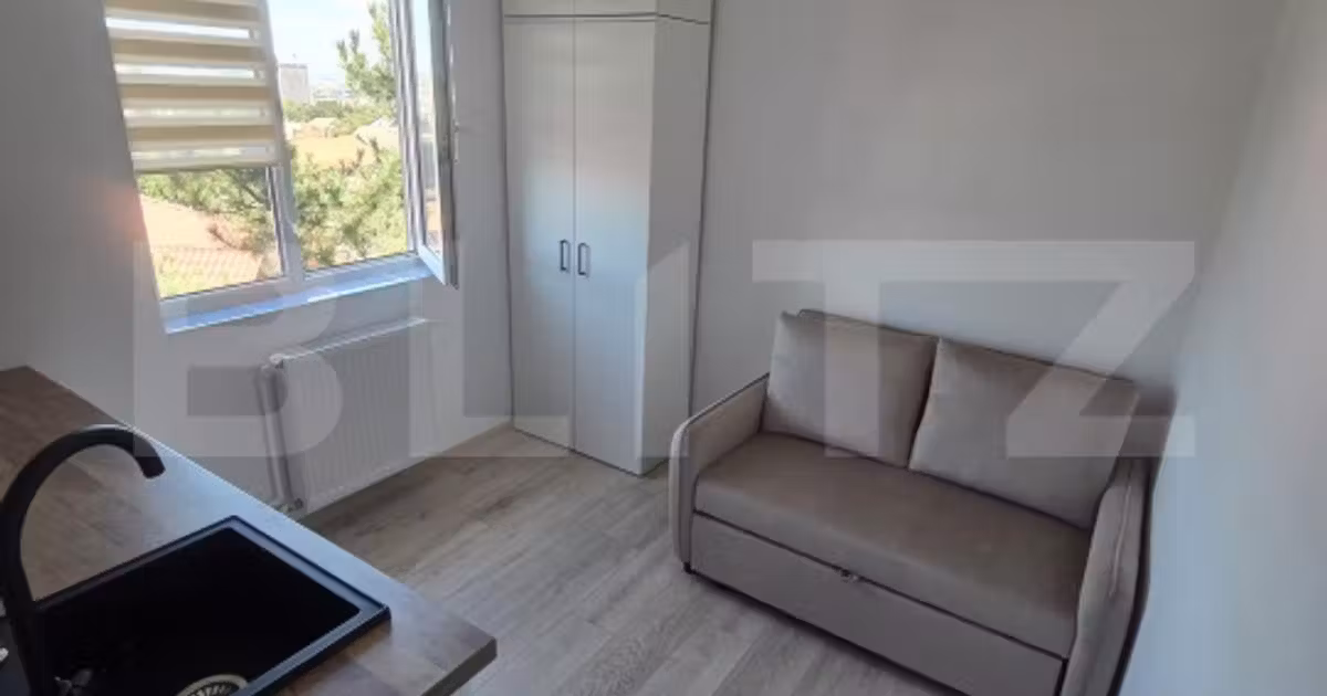 Garsonieră de vânzare, mobilată în zona Gruia, Cluj-Napoca