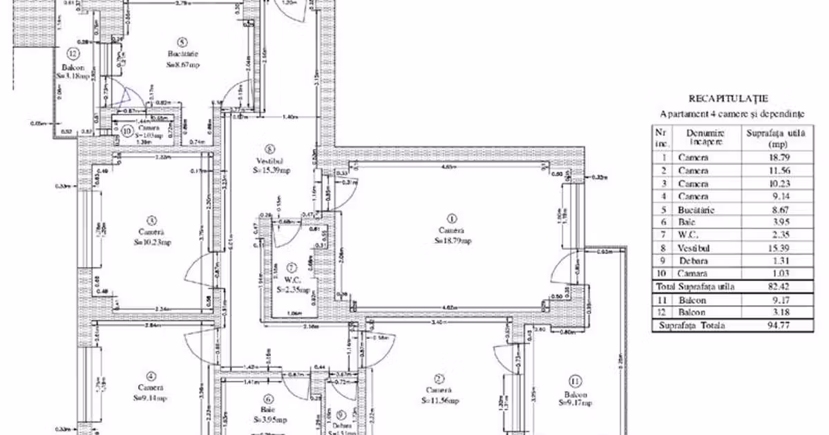 Apartament de vânzare cu 4 camere în zona Tei, Sector 2