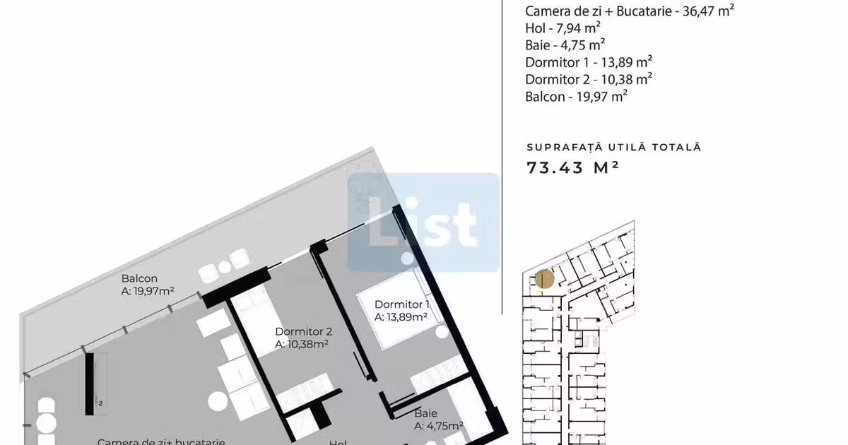 Apartament de vânzare cu 3 camere în zona Sopor, Cluj-Napoca