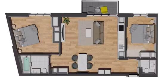 Apartament Florești