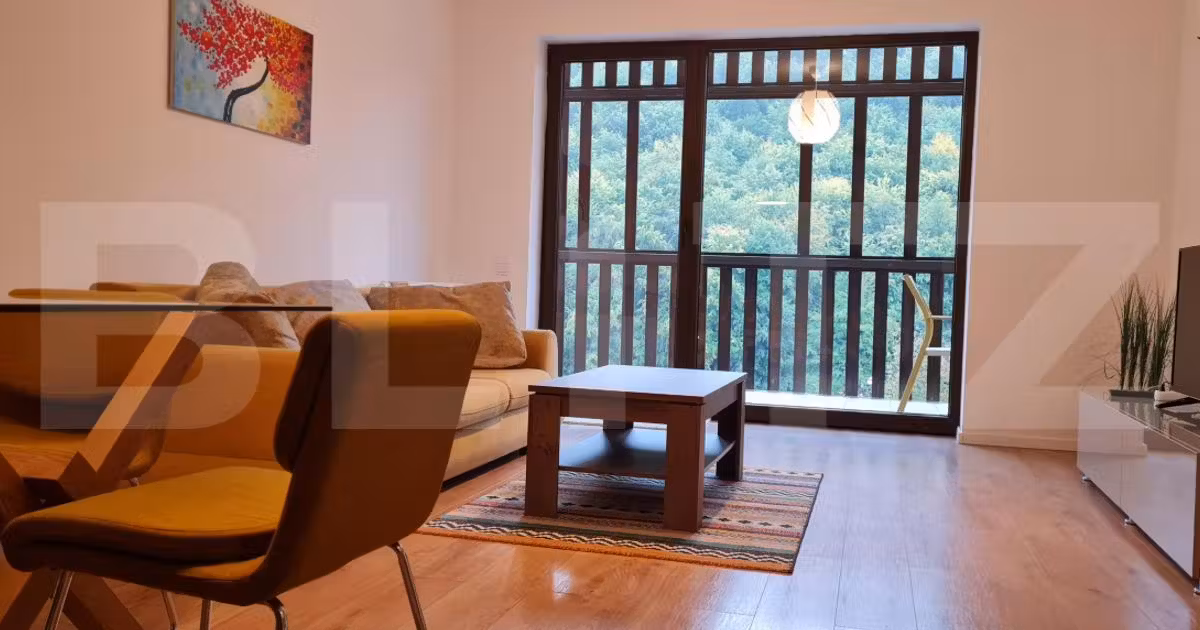 Apartament de vânzare cu 2 camere, mobilat în zona Răcădău, Brașov