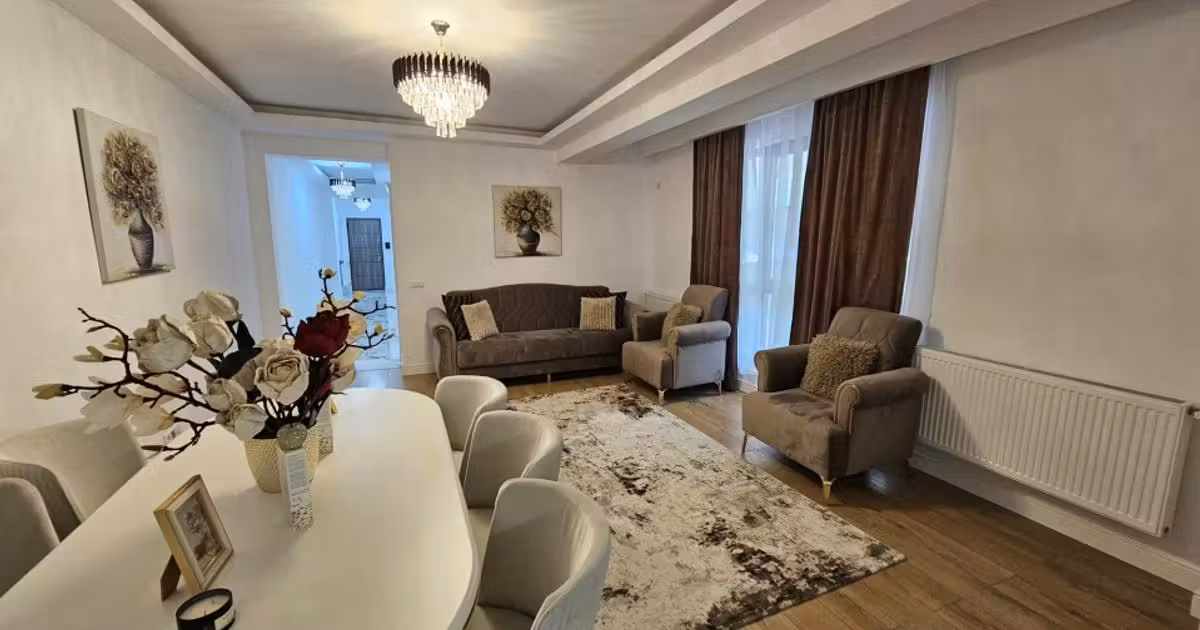 Apartament de vânzare cu 4 camere, mobilat în zona Bucureștii Noi, Sector 1