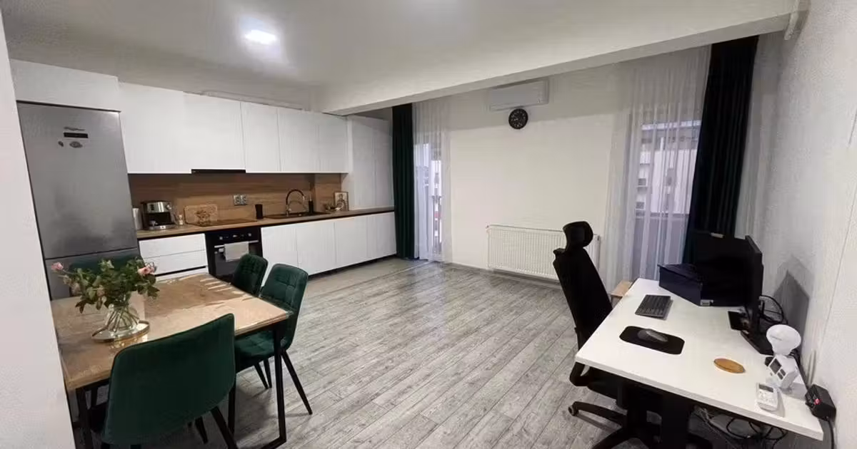Apartament de vânzare cu 2 camere, mobilat în Florești