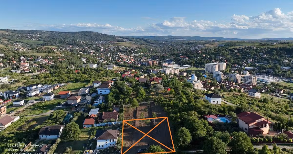 Teren Construcții intravilan de vânzare de 1200 mp, în zona Bucium, Iași