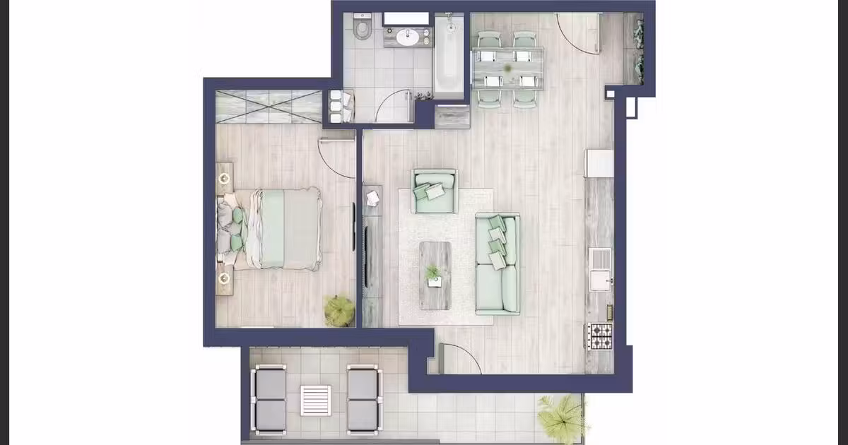 Apartament de vânzare cu 2 camere în zona Turnișor, Sibiu