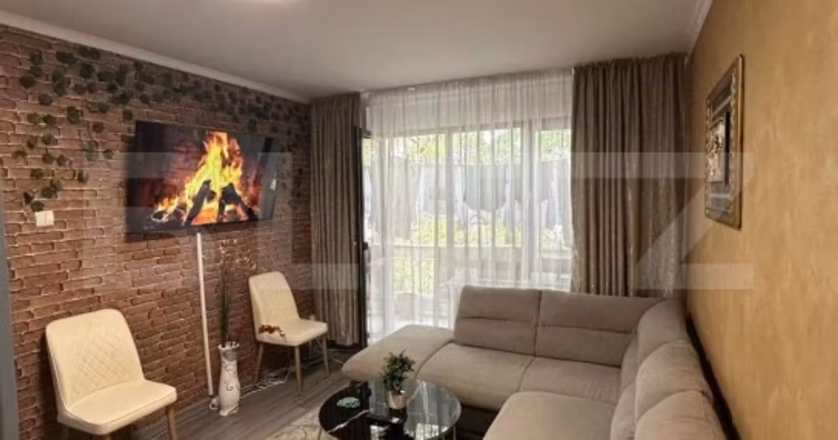 Apartament de vânzare cu 2 camere, mobilat în zona Tătărași, Iași