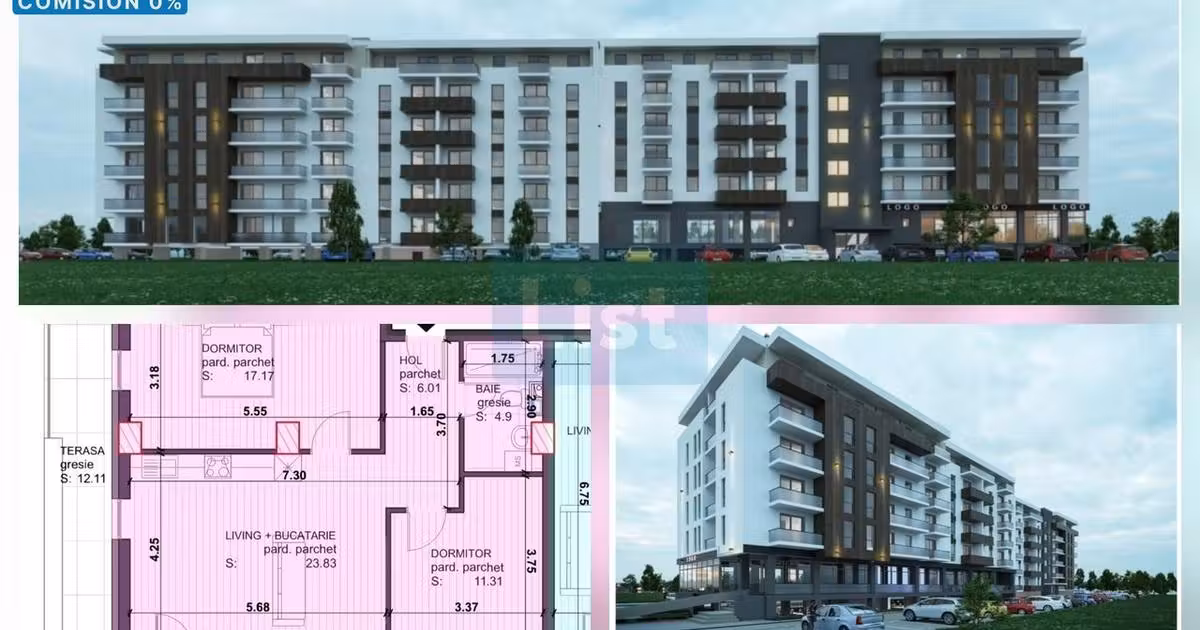 Apartament de vânzare cu 3 camere în zona Central, Baia Mare