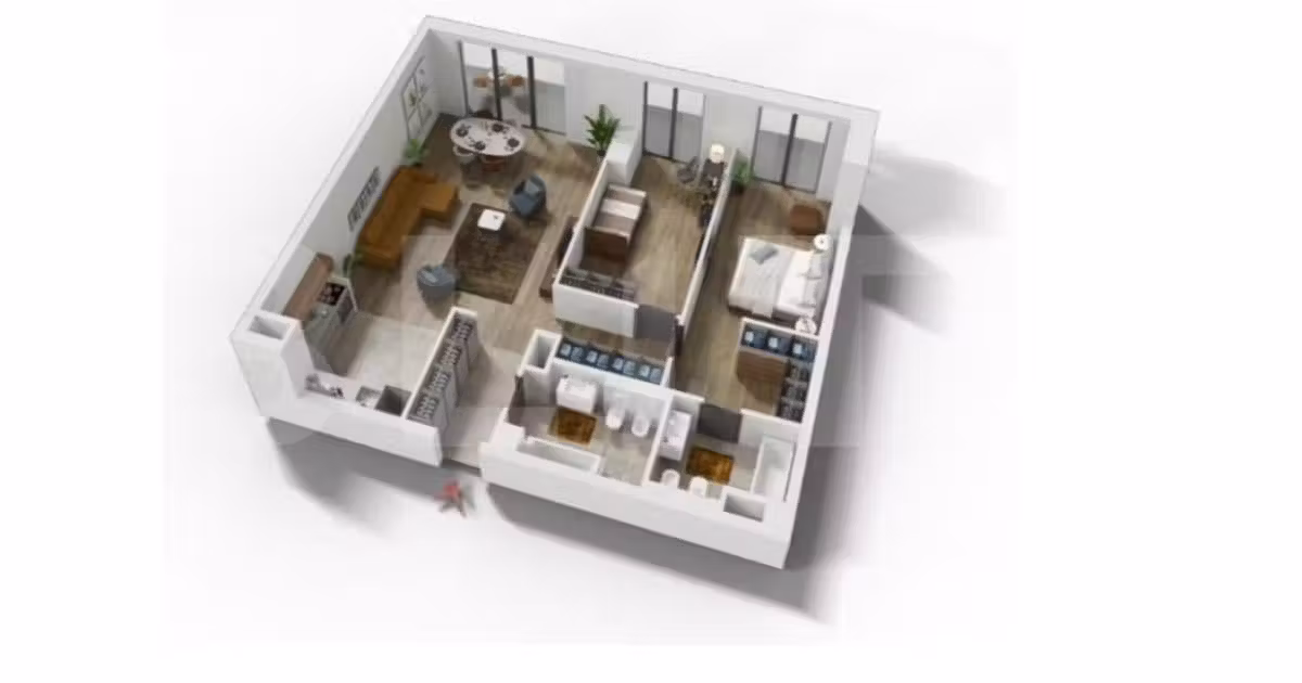 Apartament de vânzare cu 3 camere în zona Central, Cluj-Napoca