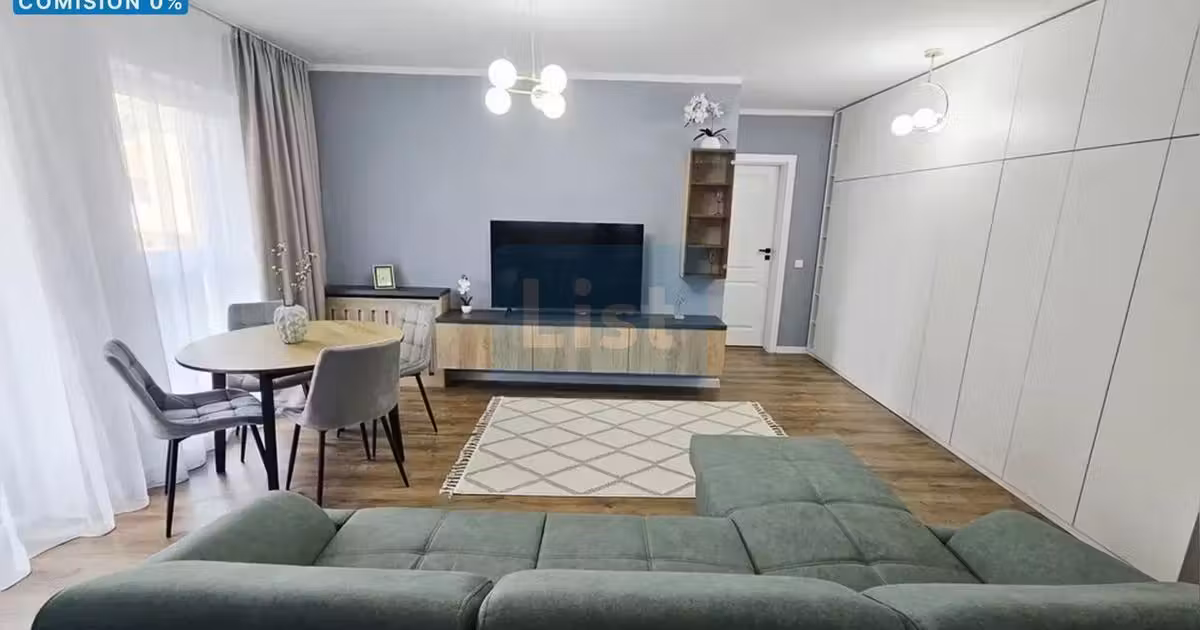 Apartament de vânzare cu 2 camere, mobilat în Florești