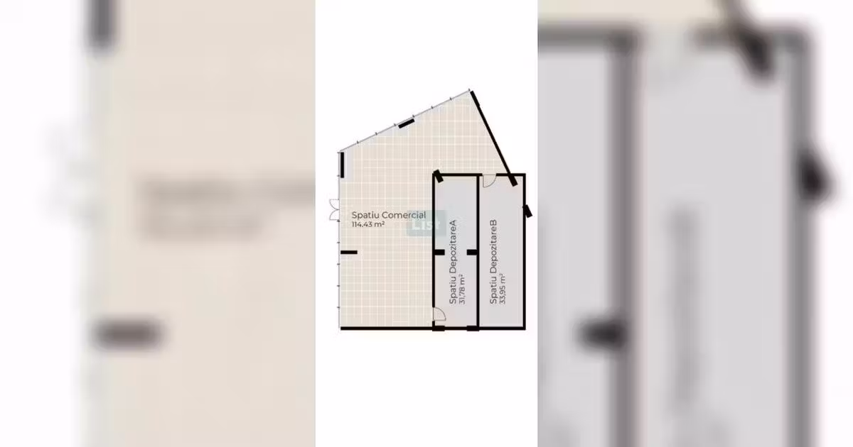 Spațiu comercial de vânzare 180.16 mp în zona Sopor, Cluj-Napoca