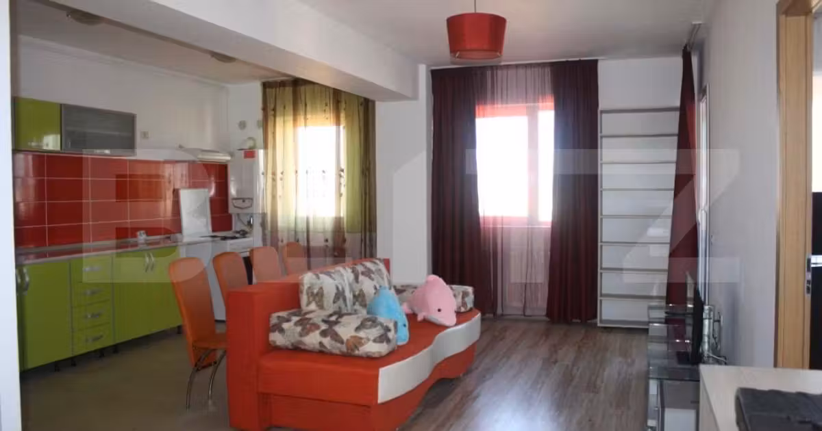 Apartament de vânzare cu 2 camere, mobilat în zona Răcădău, Brașov