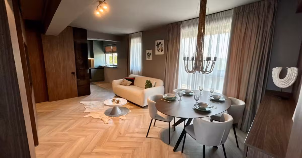 Penthouse de vânzare cu 3 camere, mobilat în zona Străulești, Sector 1