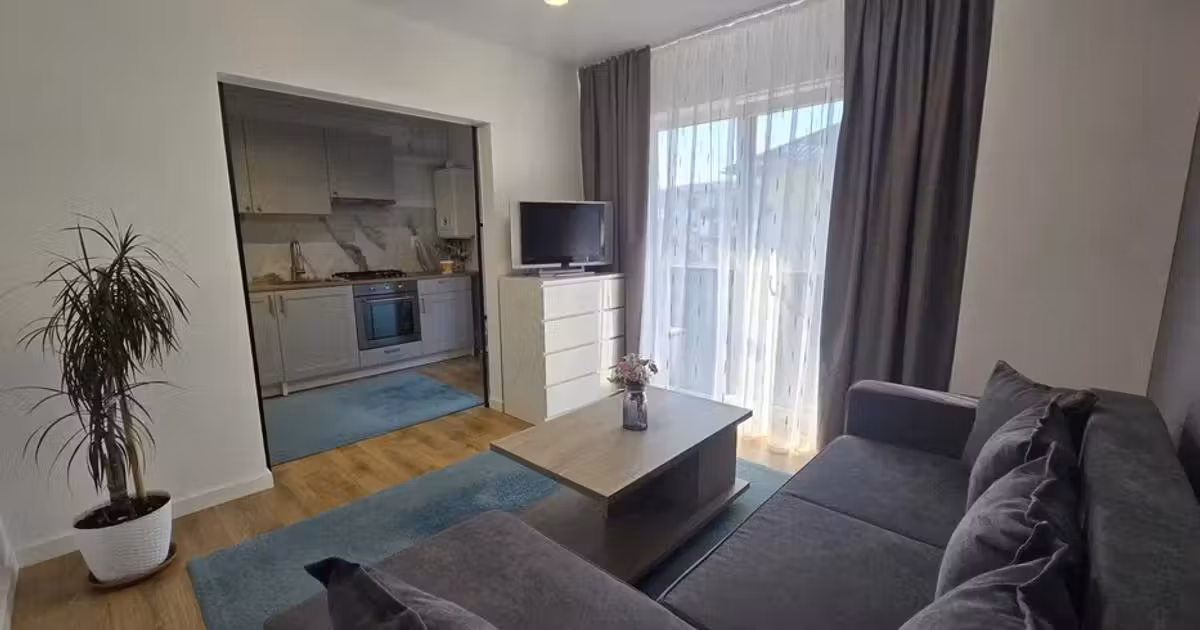 Apartament de vânzare cu 2 camere, mobilat în Florești