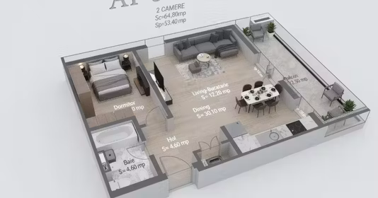 Apartament Exterior Nord