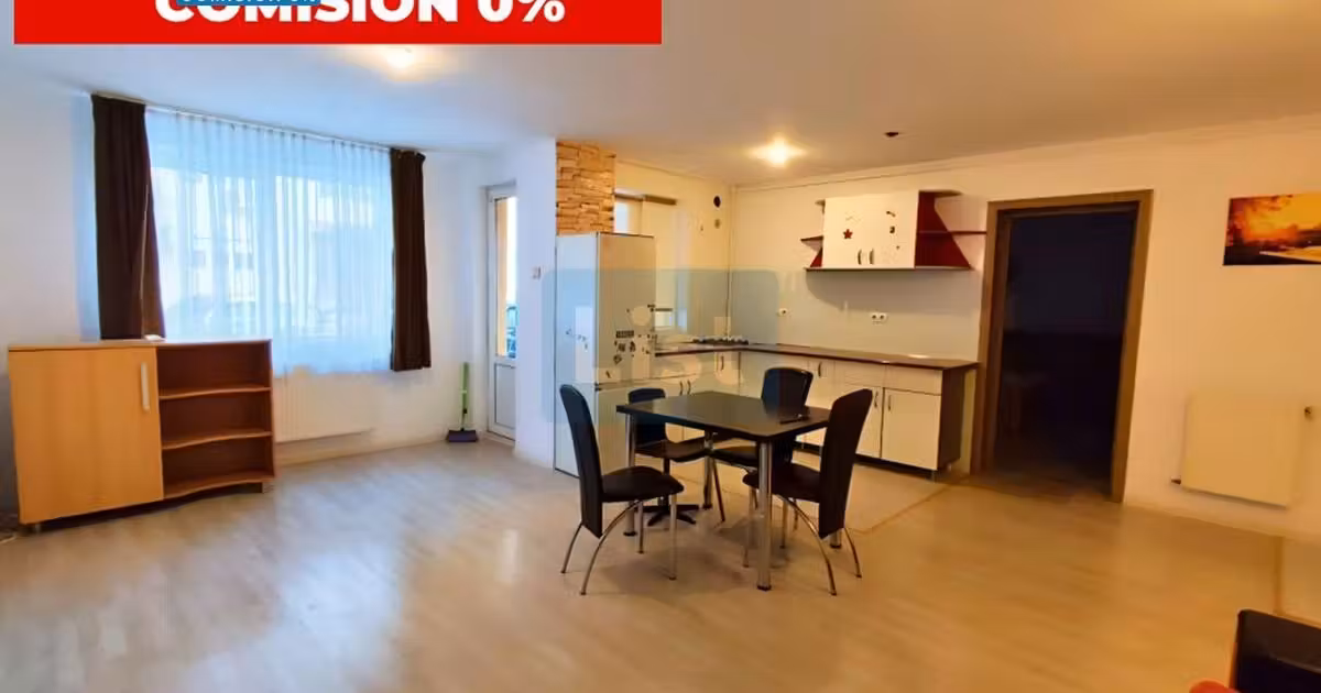 Apartament de vânzare cu 3 camere, mobilat în zona Hipodrom 3, Sibiu