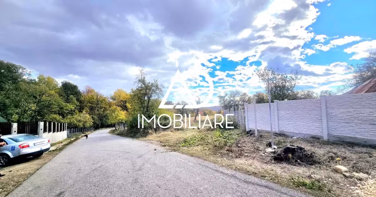 Teren intravilan de vânzare de 2905 mp, în Bălănești