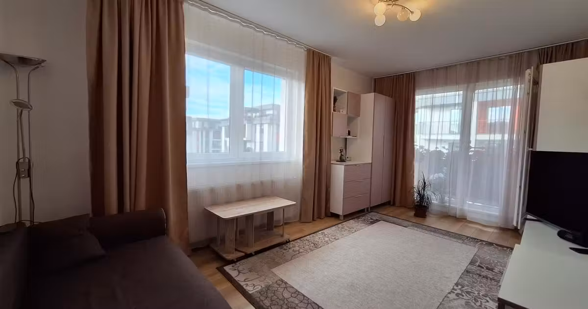 Apartament de vânzare cu 2 camere, mobilat în Florești
