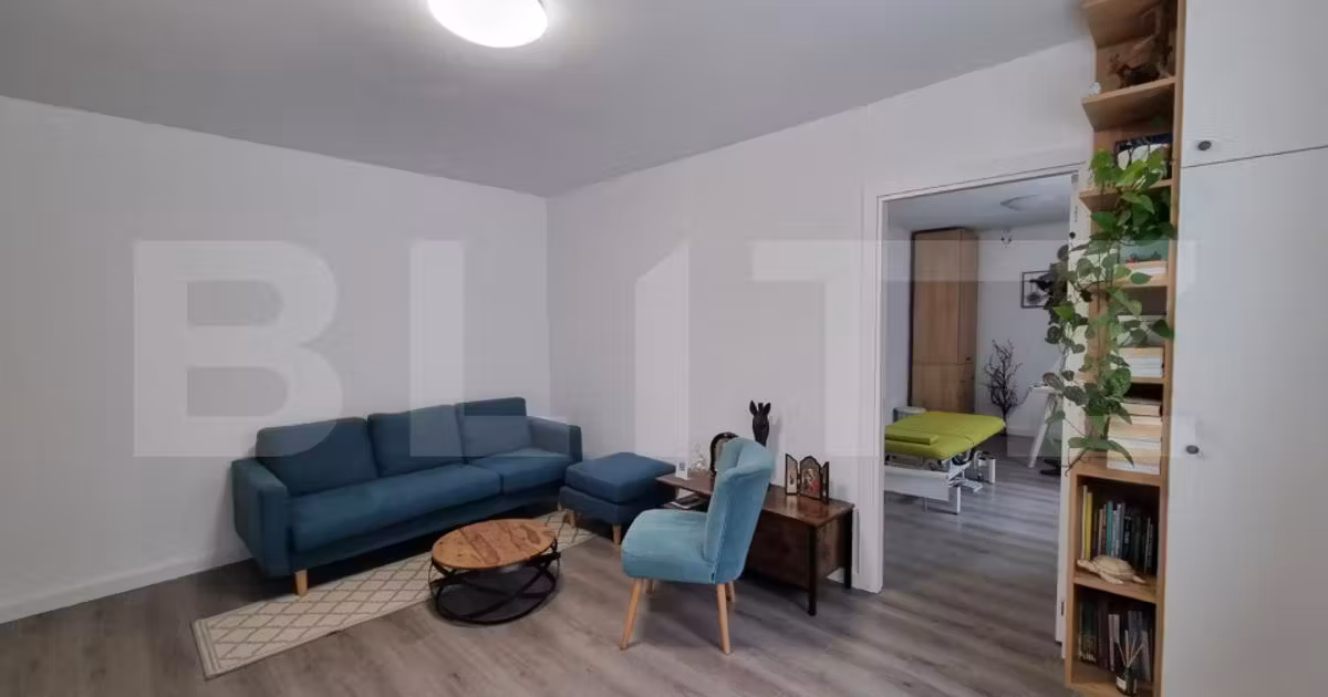 Apartament de vânzare cu 2 camere, mobilat în Florești
