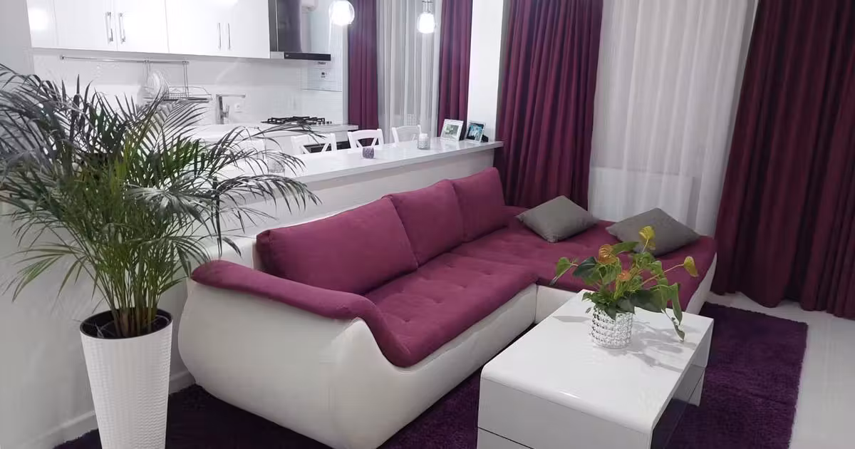 Apartament de vânzare cu 2 camere, mobilat în Florești