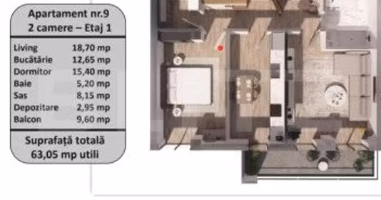 Apartament Tractorul