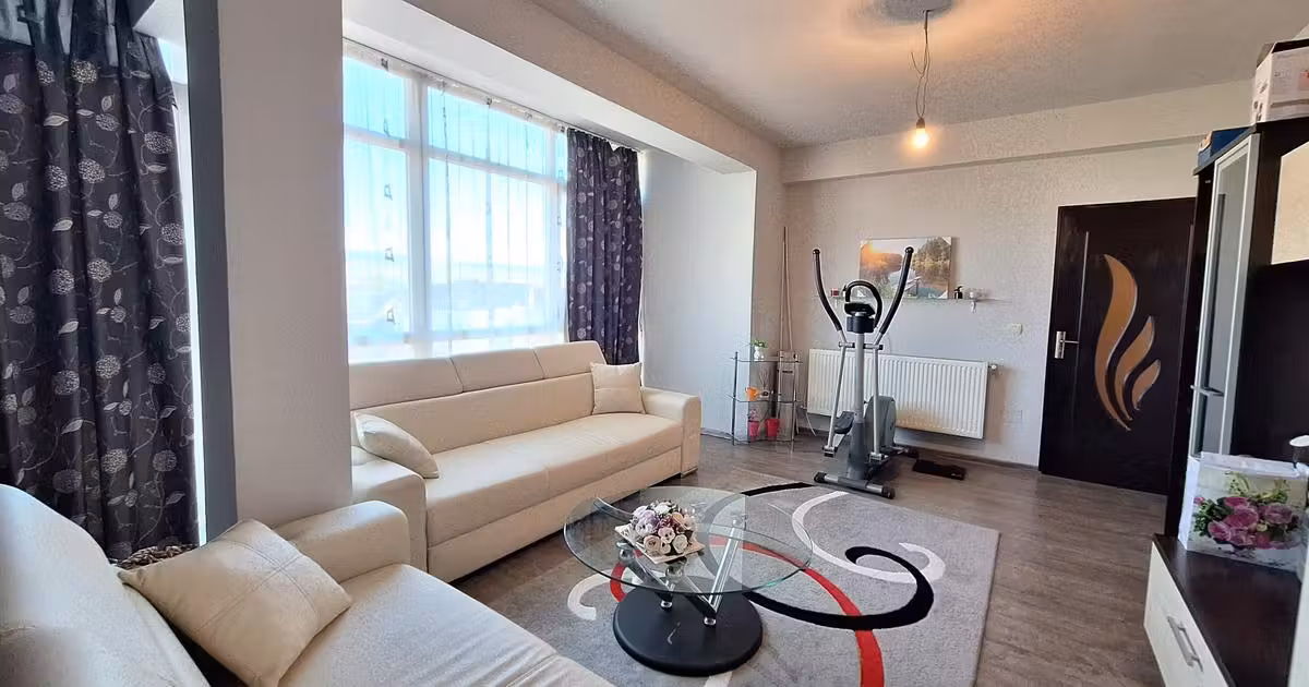 Apartament de vânzare cu 2 camere, mobilat în Florești