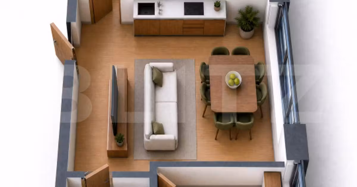 Apartament de vânzare cu 3 camere în zona Mărăști, Cluj-Napoca