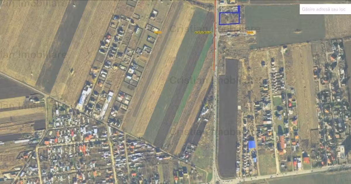 Teren intravilan de vânzare de 3900 mp, în zona Centură, Brăila