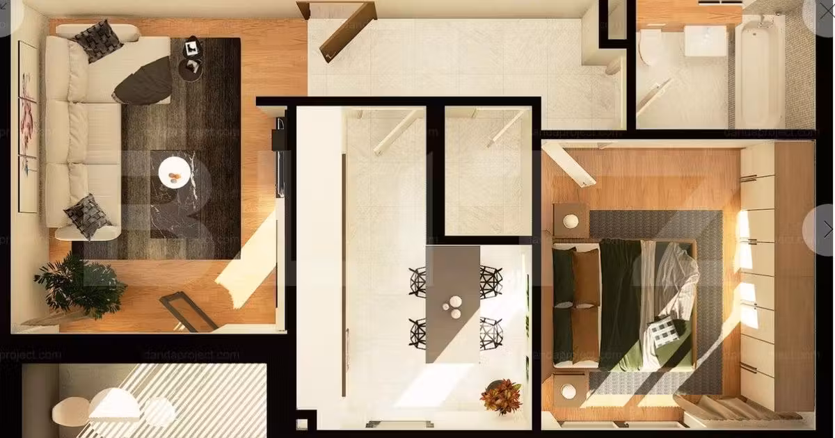 Apartament de vânzare cu 2 camere în zona Între Lacuri, Cluj-Napoca