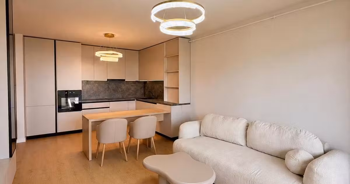 Apartament de vânzare cu 2 camere, mobilat în Florești