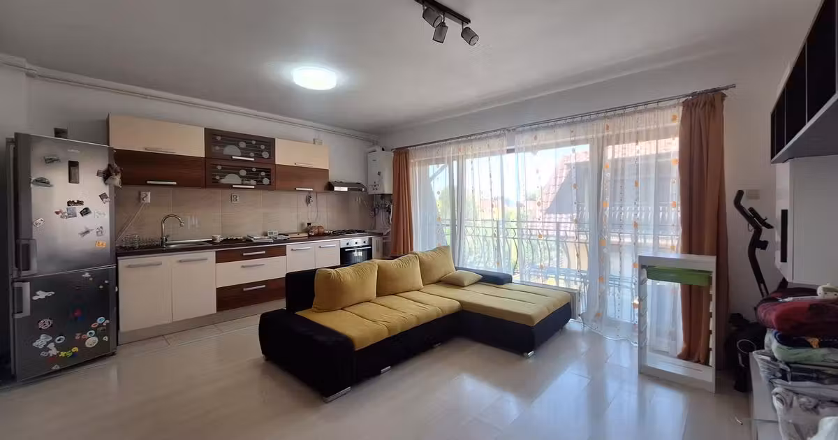 Apartament de vânzare cu 2 camere, mobilat în Florești