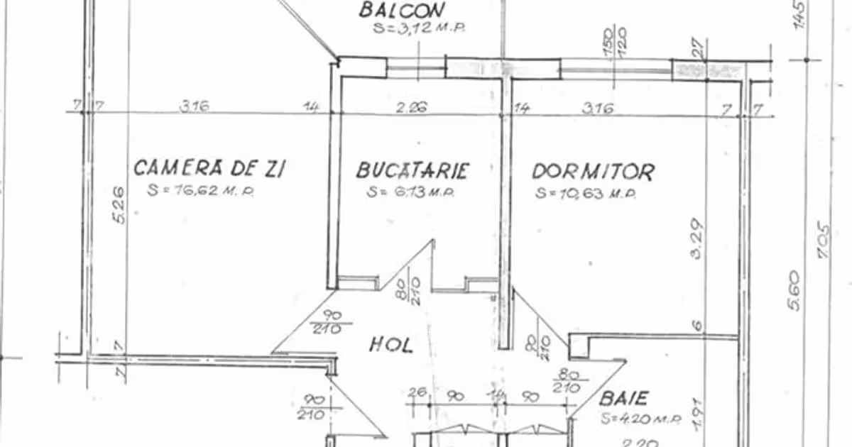Apartament de vânzare cu 2 camere în zona Cantacuzino, Ploiești