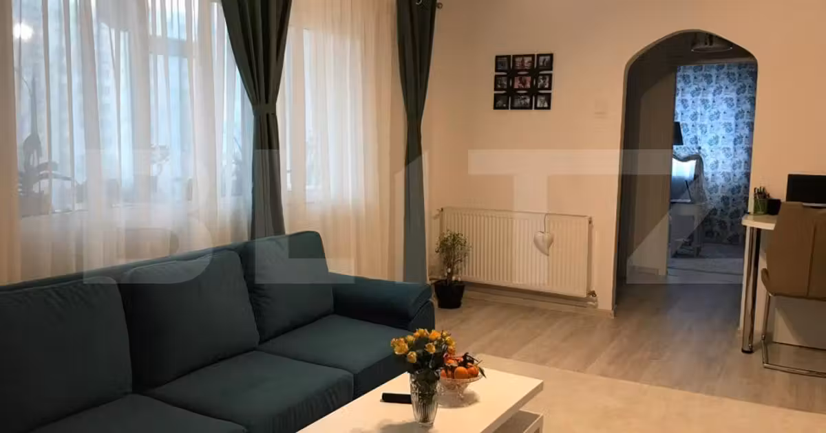 Apartament de vânzare cu 2 camere, mobilat în zona Tătărași, Iași
