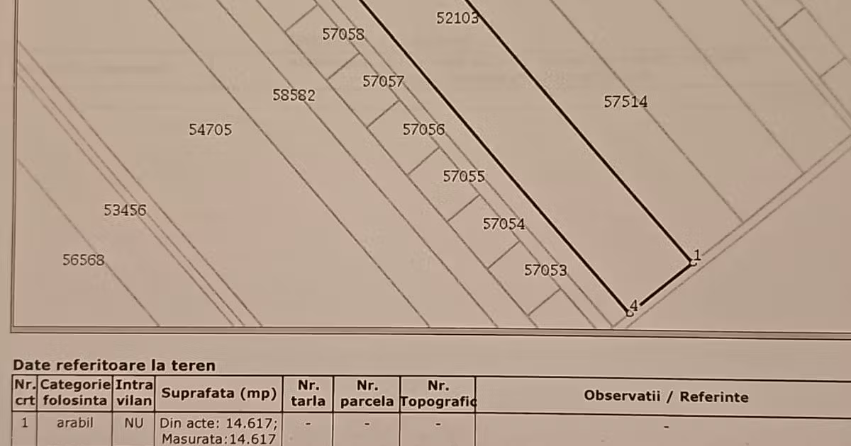 Teren Construcții intravilan de vânzare de 18590 mp, în Clinceni