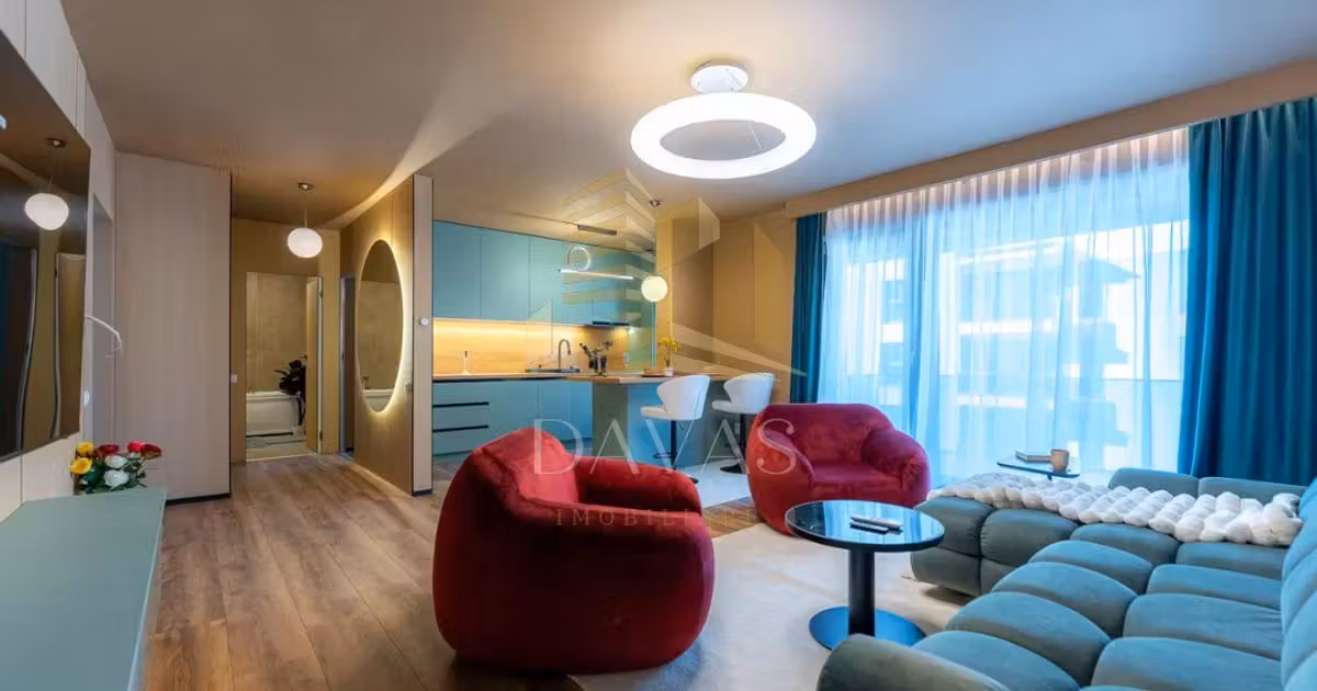 Apartament de vânzare cu 2 camere, mobilat în zona Între Lacuri, Cluj-Napoca