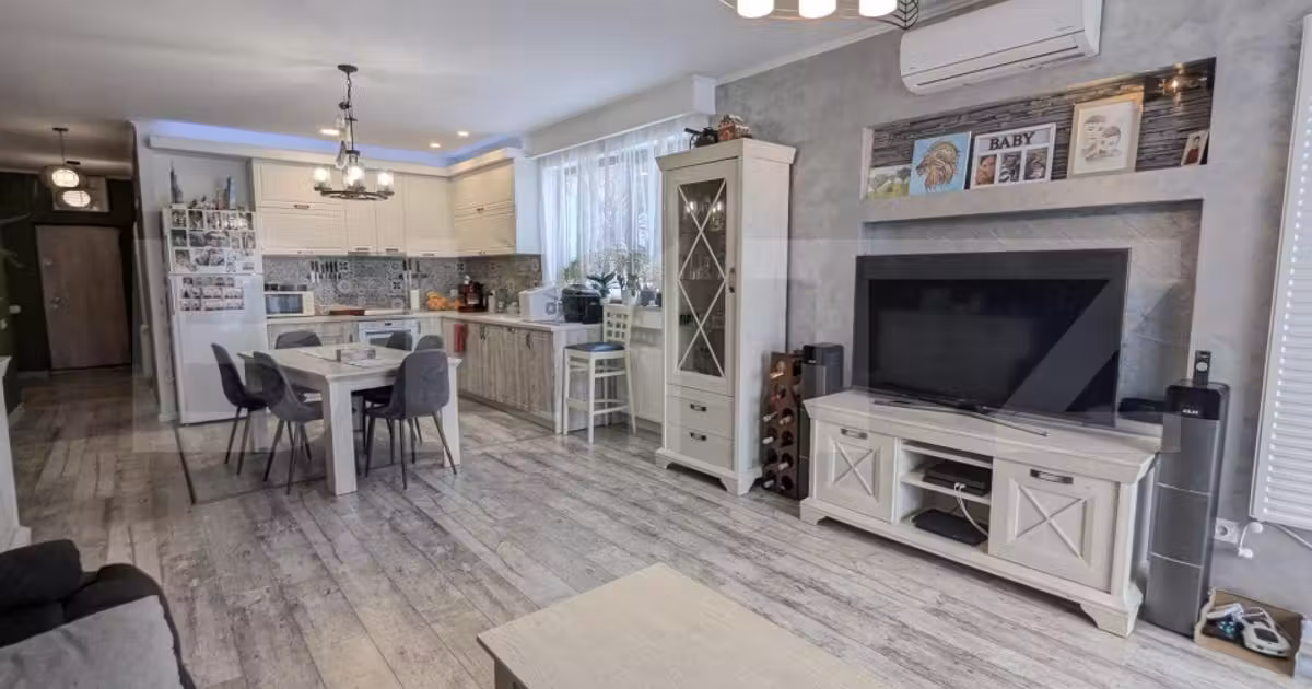 Apartament de vânzare cu 3 camere, mobilat în zona Grigorescu, Cluj-Napoca