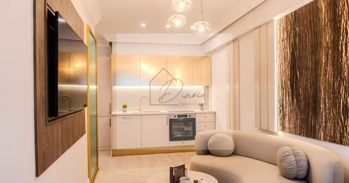 Apartament de vânzare cu 2 camere, mobilat în Voluntari