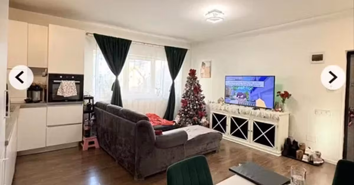 Apartament de vânzare cu 3 camere, mobilat în Florești