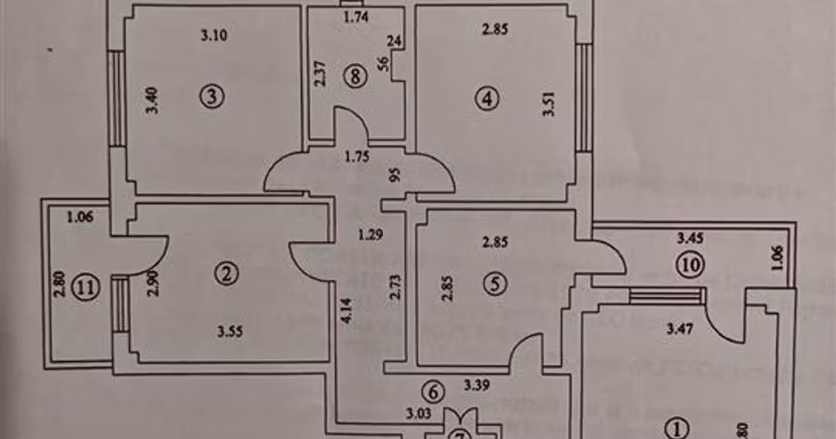 Apartament de vânzare cu 4 camere în zona Plantelor, Brăila