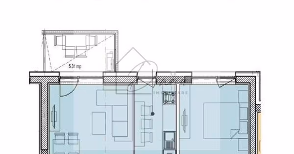 Apartament de vânzare cu 2 camere în zona Aviației, Sector 1